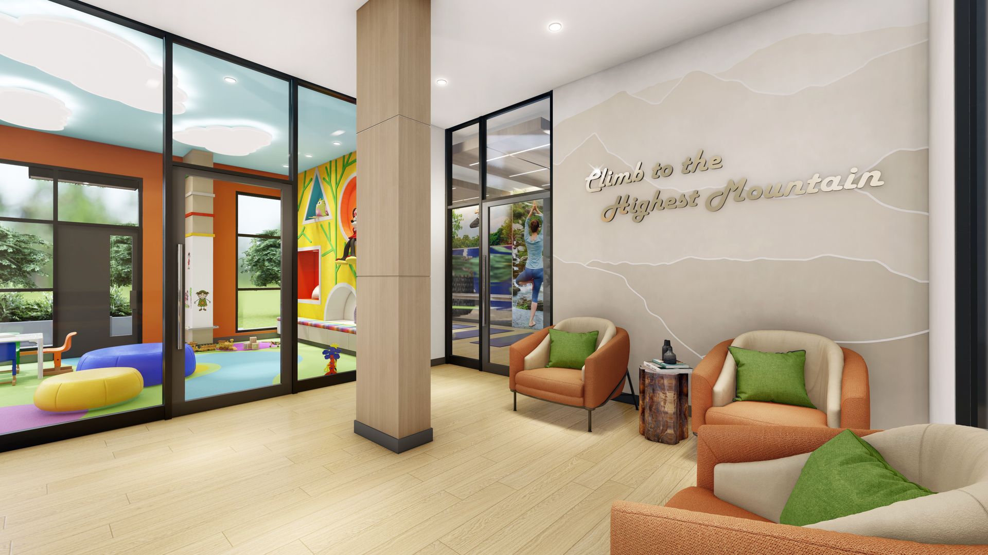 View of Highmark Condo Buidlings by FDM Designs